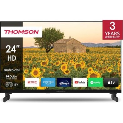 Televisor Thomson 24HA2S13C 61 cm (24") HD Smart TV Wifi Negro