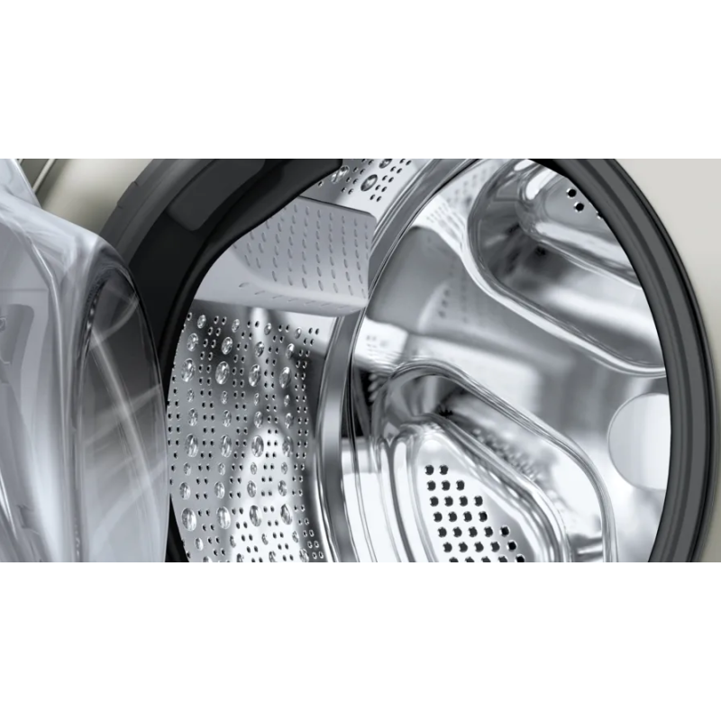 Bosch Serie 4 WNA1341XES lavadora-secadora Independiente Carga frontal  Acero inoxidable E