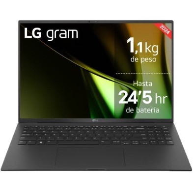 Portátil LG Gram 16ZD90S-G.AX75B Intel Core Ultra 7-155H 16GB 512GB SSD 16' Sin Sistema Operativo