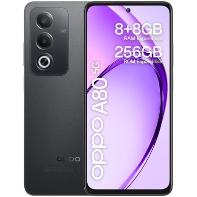 Smartphone Oppo A80 8GB 256GB 6.67" 5G Negro