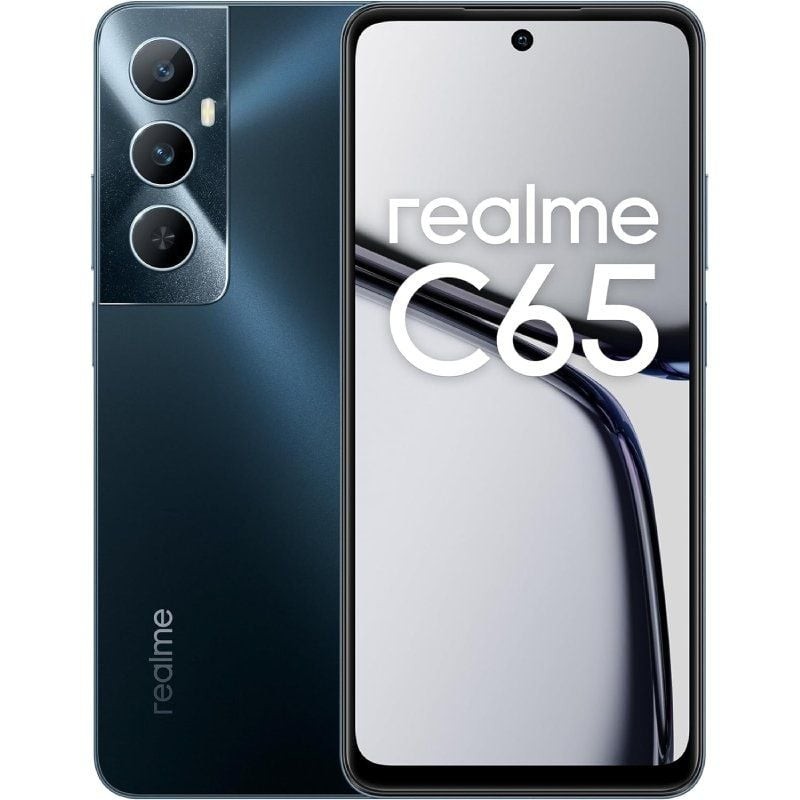 Smartphone Realme C65 6GB 128GB 6.67" Negro Estelar