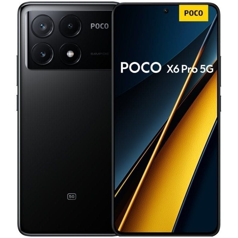 Smartphone Xiaomi POCO X6 Pro 12GB 512GB 6.67" 5G Negro