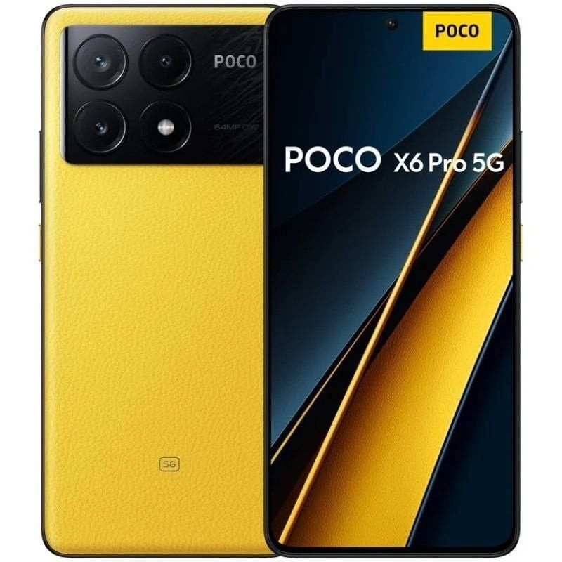 Smartphone Xiaomi POCO X6 Pro 8GB 256GB 6.67" 5G Amarillo