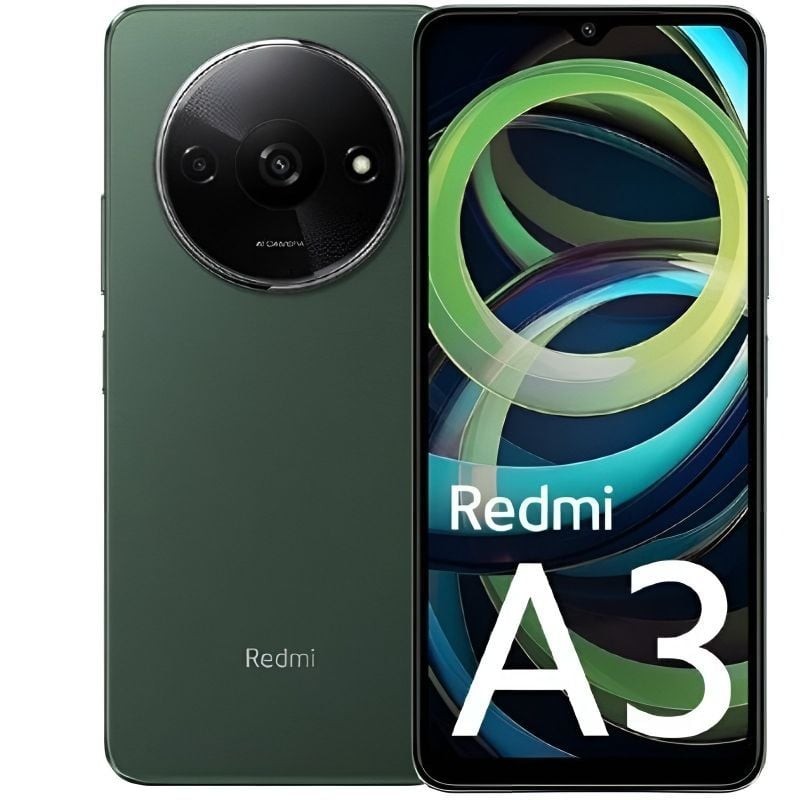 Smartphone Xiaomi Redmi A3 3GB 64GB 6.71" Verde Oliva