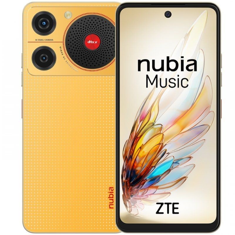 Smartphone ZTE Nubia Music 4GB 128GB 6.6" Naranja