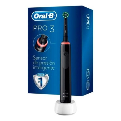 Cepillo Dental Oral-b Pro3 Negro + 4 Recambios Cross Action