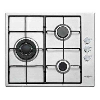 Placa Gas Vitrokitchen EN630LIN Natural Inox 3f