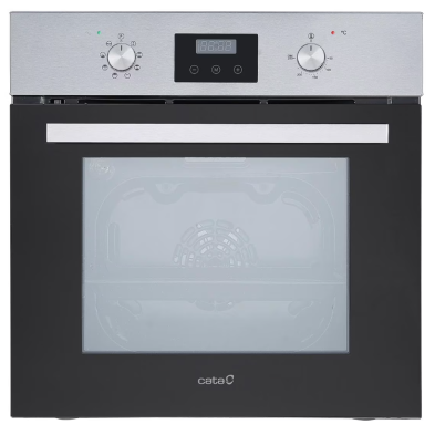 Horno Cata Mds6806x Inox Y Cristal Negro Multifuncion