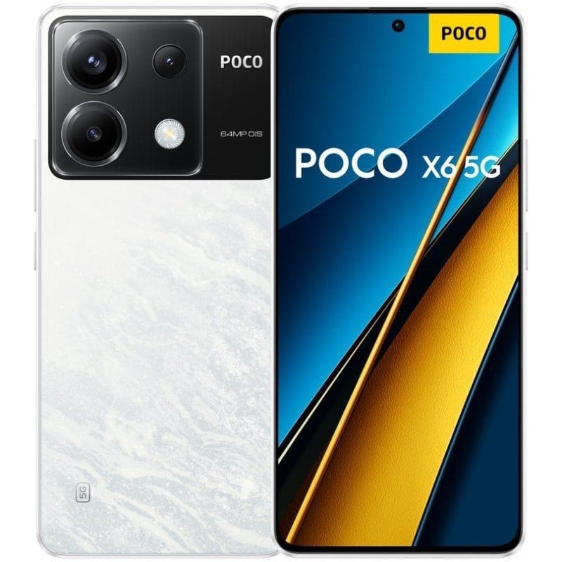 Smartphone Xiaomi POCO X6 12GB 256GB 6.67" 5G Blanco