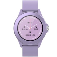 Smartwatch Forever Colorum CW-300 Notificaciones Frecuencia Cardíaca Purpura